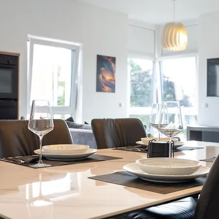 Lux Apts Deluxe Apartment-zentral-messe-kueche Appartement