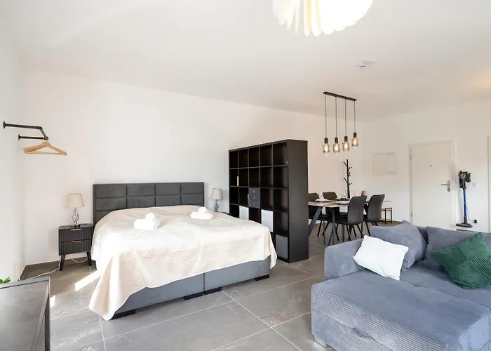 Apartamento Lux Apts Deluxe Apartment-zentral-messe-kueche