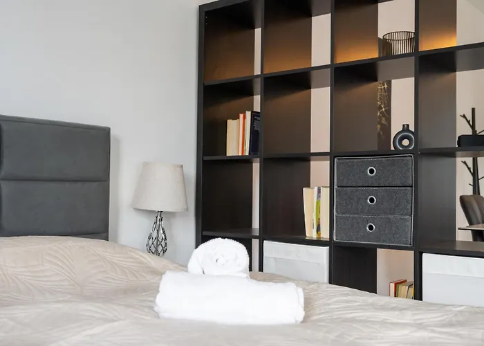 Apartamento Lux Apts Deluxe Apartment-zentral-messe-kueche *