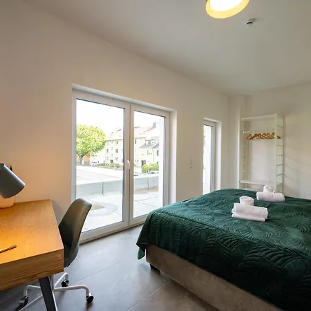 Lux Apts Deluxe Apartment-zentral-messe-kueche 아파트