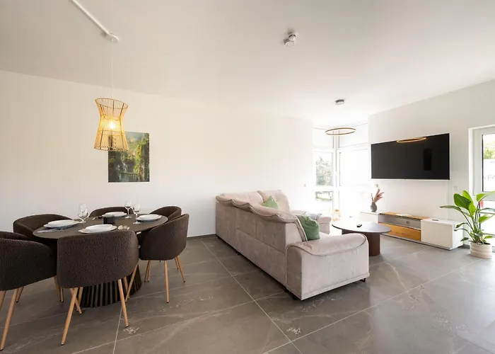 Lux Apts Deluxe Apartment-zentral-messe-kueche * Köln
