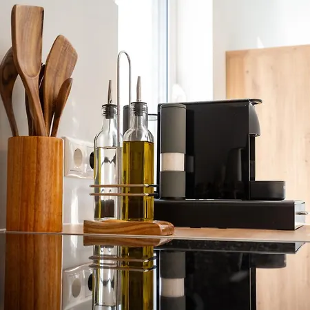 Lux Apts Deluxe Apartment-zentral-messe-kueche Apartman Köln