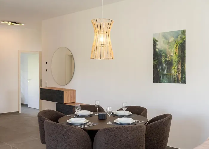 דירה Lux Apts Deluxe Apartment-zentral-messe-kueche קלן