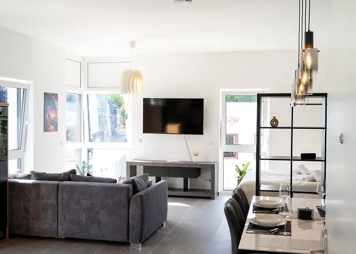 Lejlighed Lux Apts Deluxe Apartment-zentral-messe-kueche