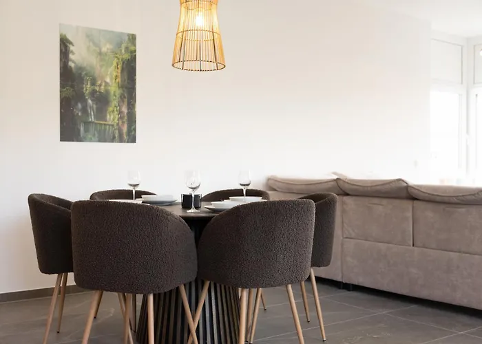 Lux Apts Deluxe Apartment-zentral-messe-kueche *