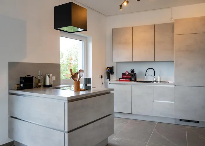 Lux Apts Deluxe Apartment-zentral-messe-kueche * Kolonia