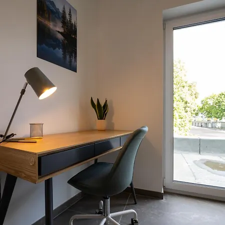Lux Apts Deluxe Apartment-zentral-messe-kueche * Cologne